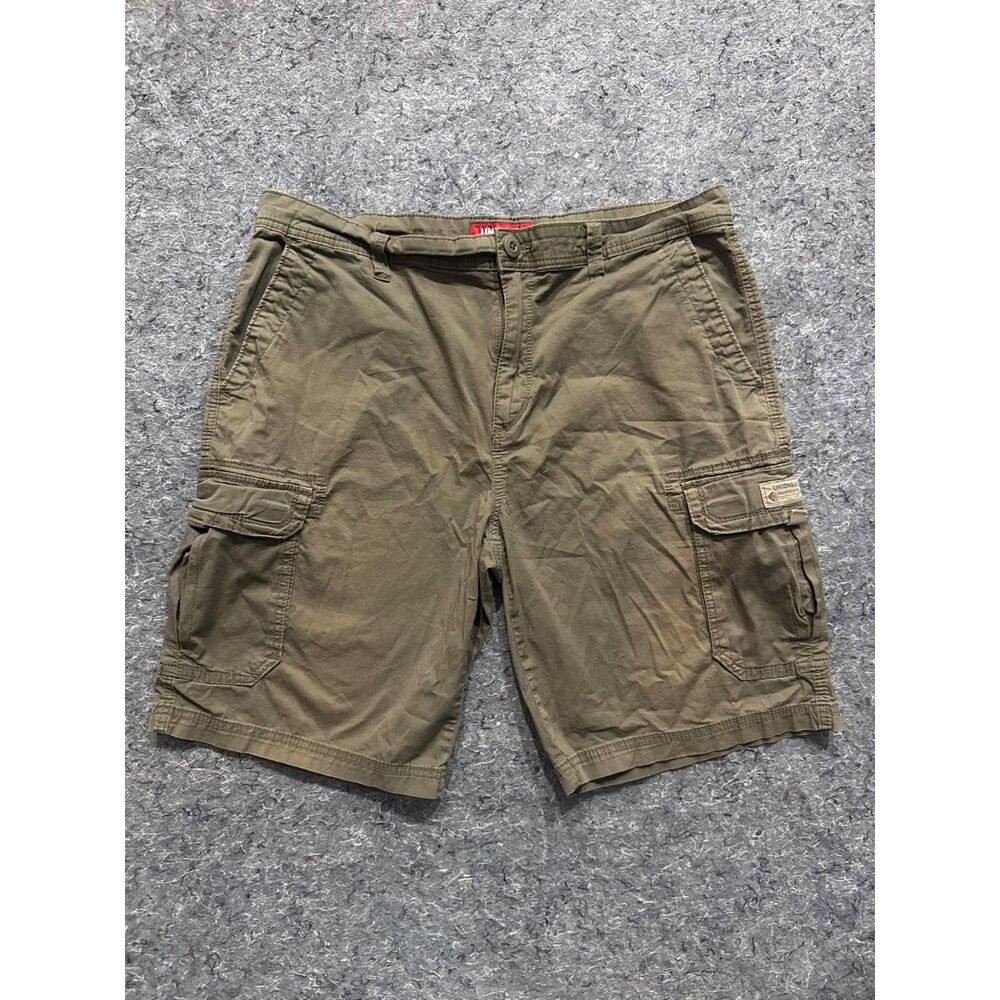 Unionbay Men’s Size 38 Olive Green Cargo Shorts Stretch Cotton